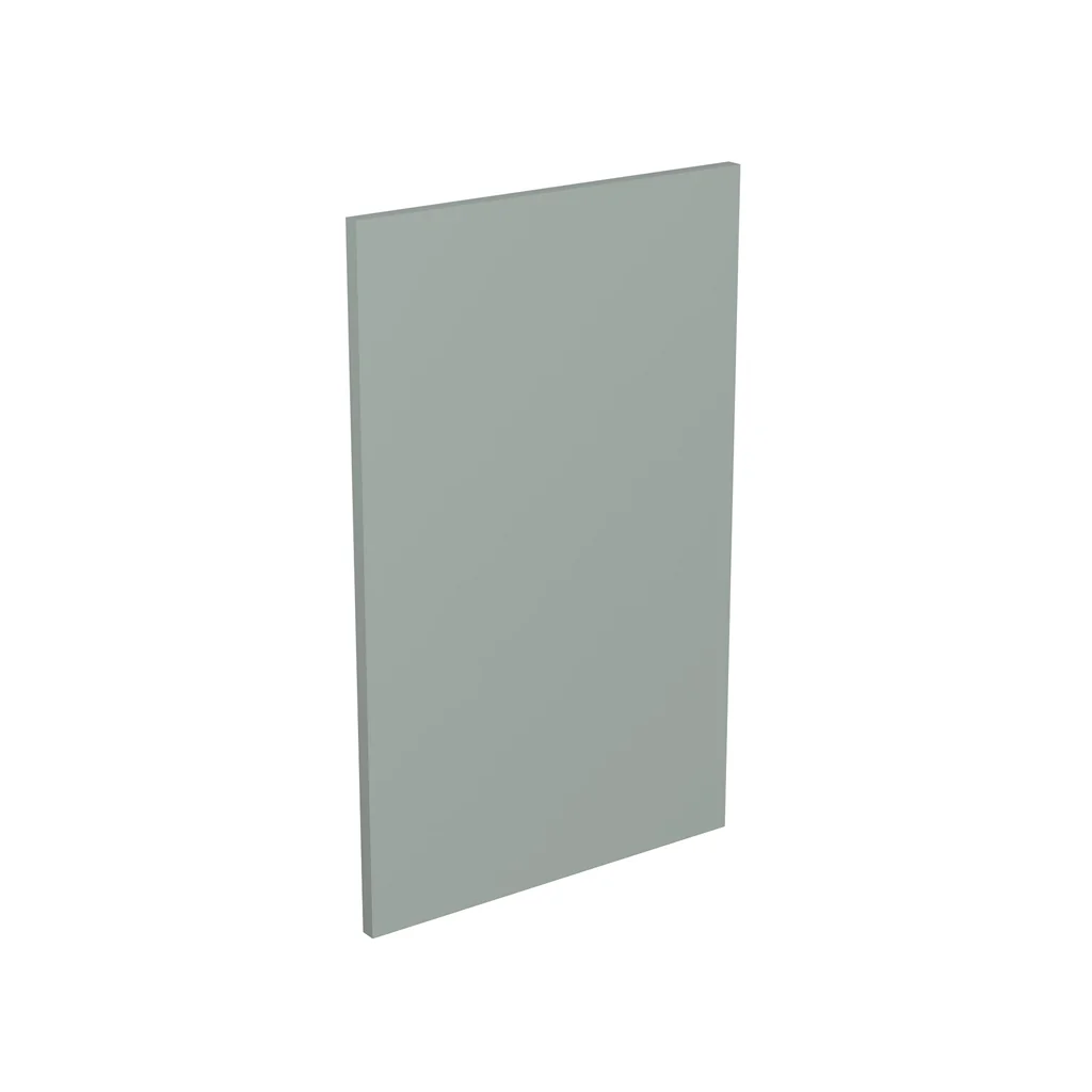 Flatpack 600 Base End Panel Shaker Ultra Matt Sage Green