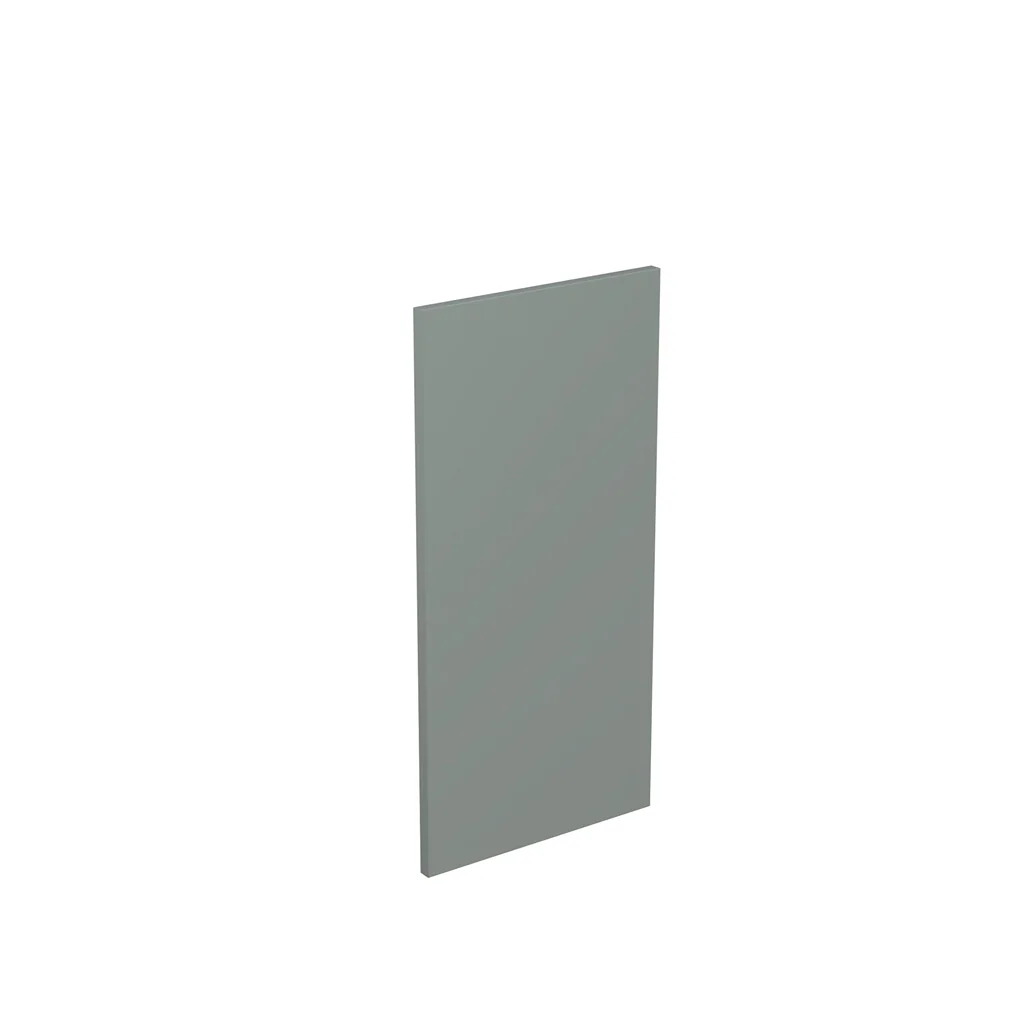 Flatpack 350 Wall End Panel Shaker Ultra Matt Sage Green