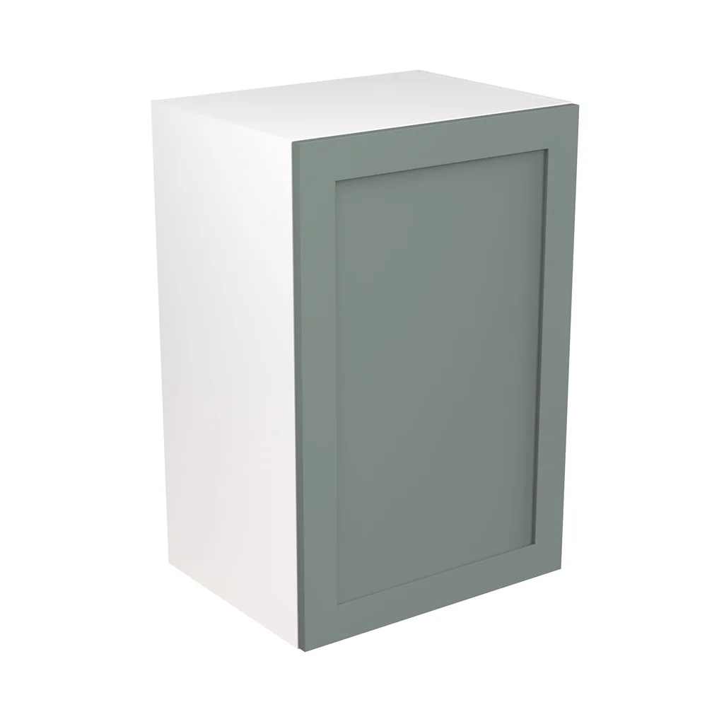 Flatpack 900 Boiler Housing Wall Kitchen Cabinet Shaker Ultra Matt Sage Green