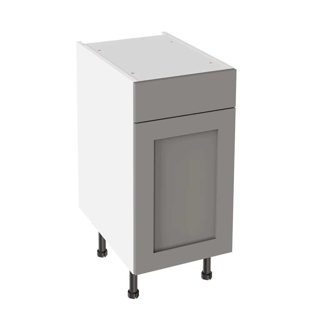 Flatpack 400 Drawerline Base Cabinet Shaker Ultra Matt Dust Grey