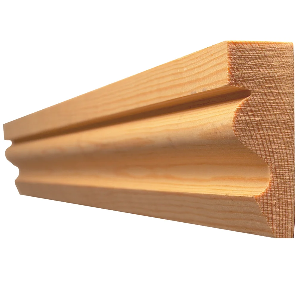 Redwood Ogee Architrave Pattern 54 Unso Rted 25 X 75MM Finished Size 20 X 69MM