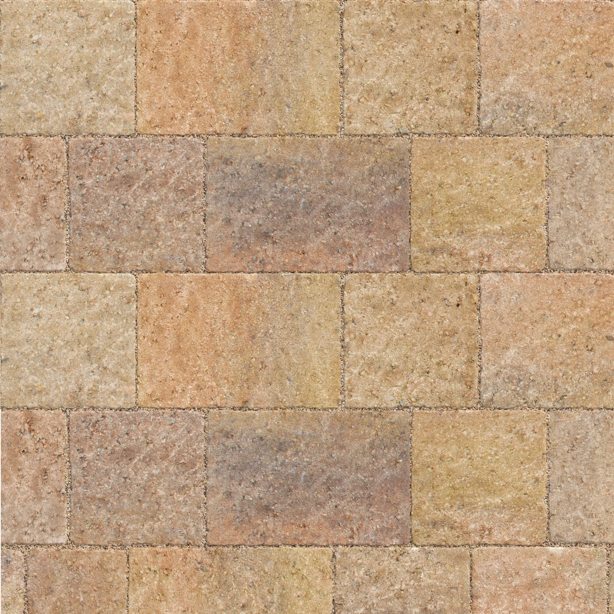 Marshalls Drivesett Tegula Original Harvest Block Paving 160mm x 160mm x 50mm