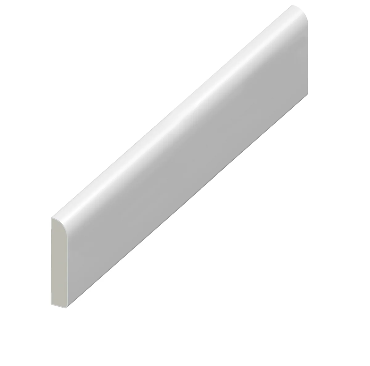 Eurocell Window Trim Upvc Pencil Round Architrave 65mm 5m White