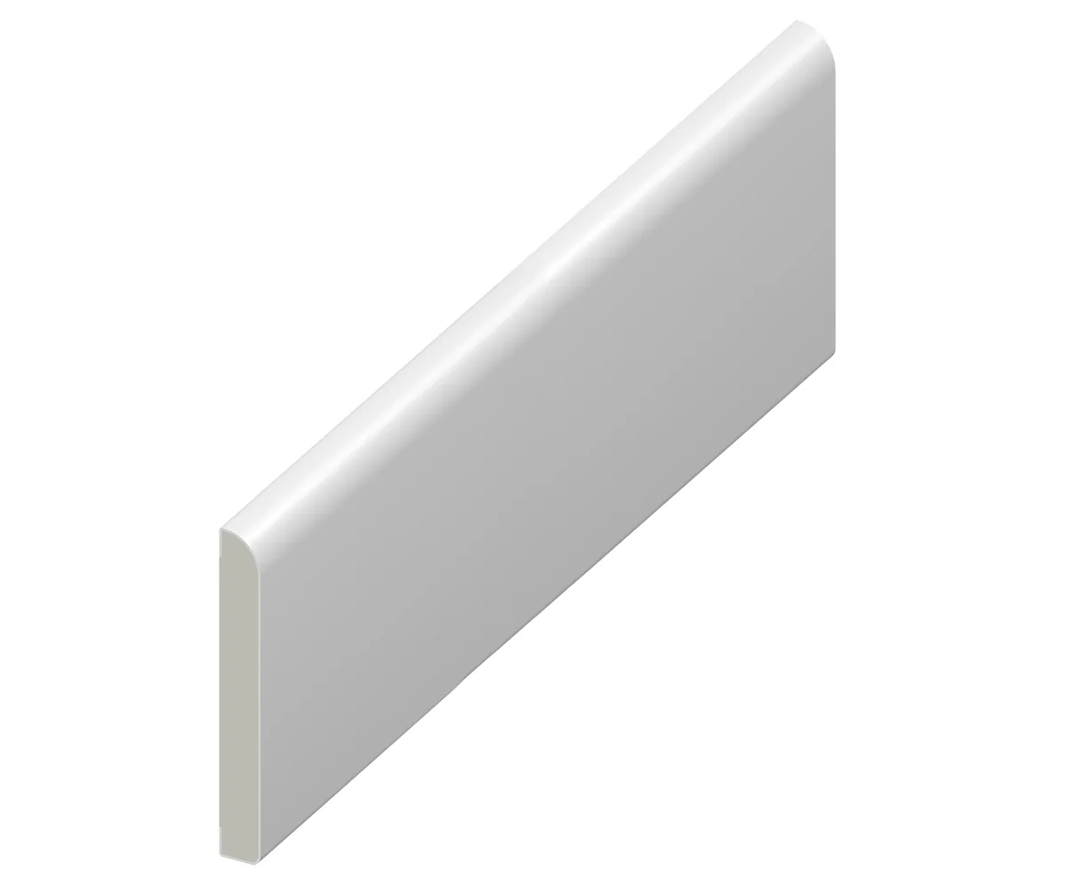 Eurocell Window Trim Upvc Pencil Round Architrave 95mm 5m White