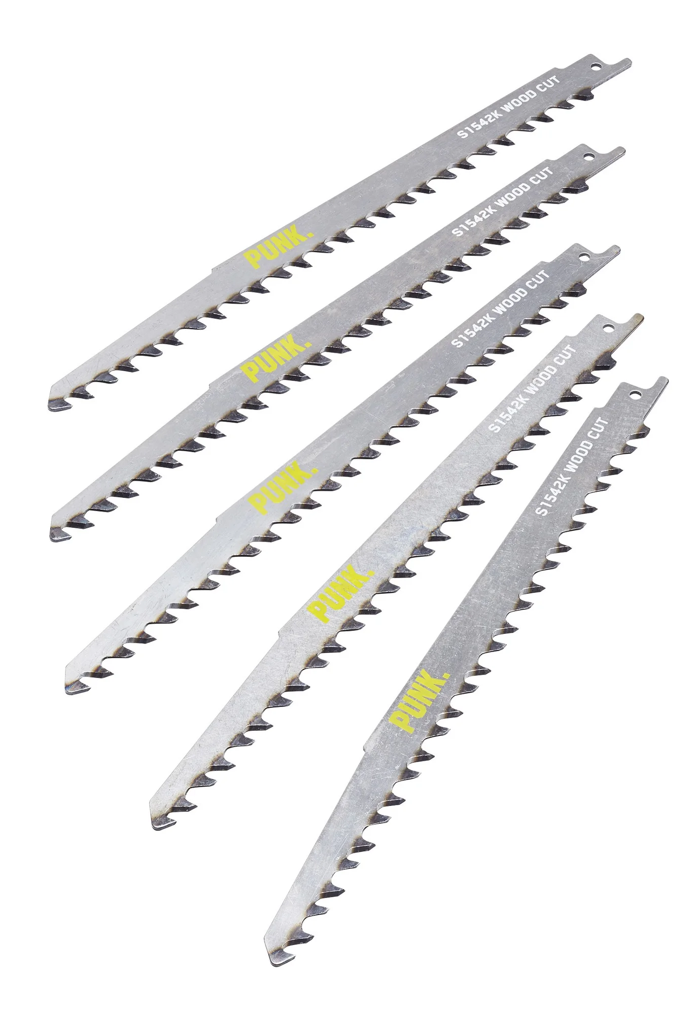 Punk Wood Cutting Reciprocating Saw Blade Pack 5 S1542K