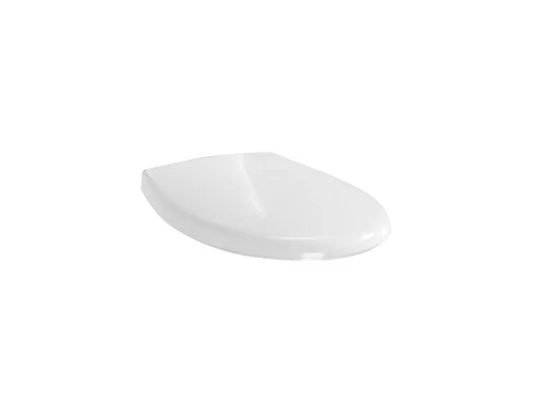 Twyford Galerie Toilet Seat & Cover Stainless Steel White GN7815WH
