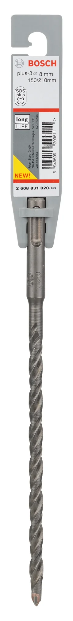 Bosch SDS- PLUS-3 8 x 150 x 210mm 2608831020