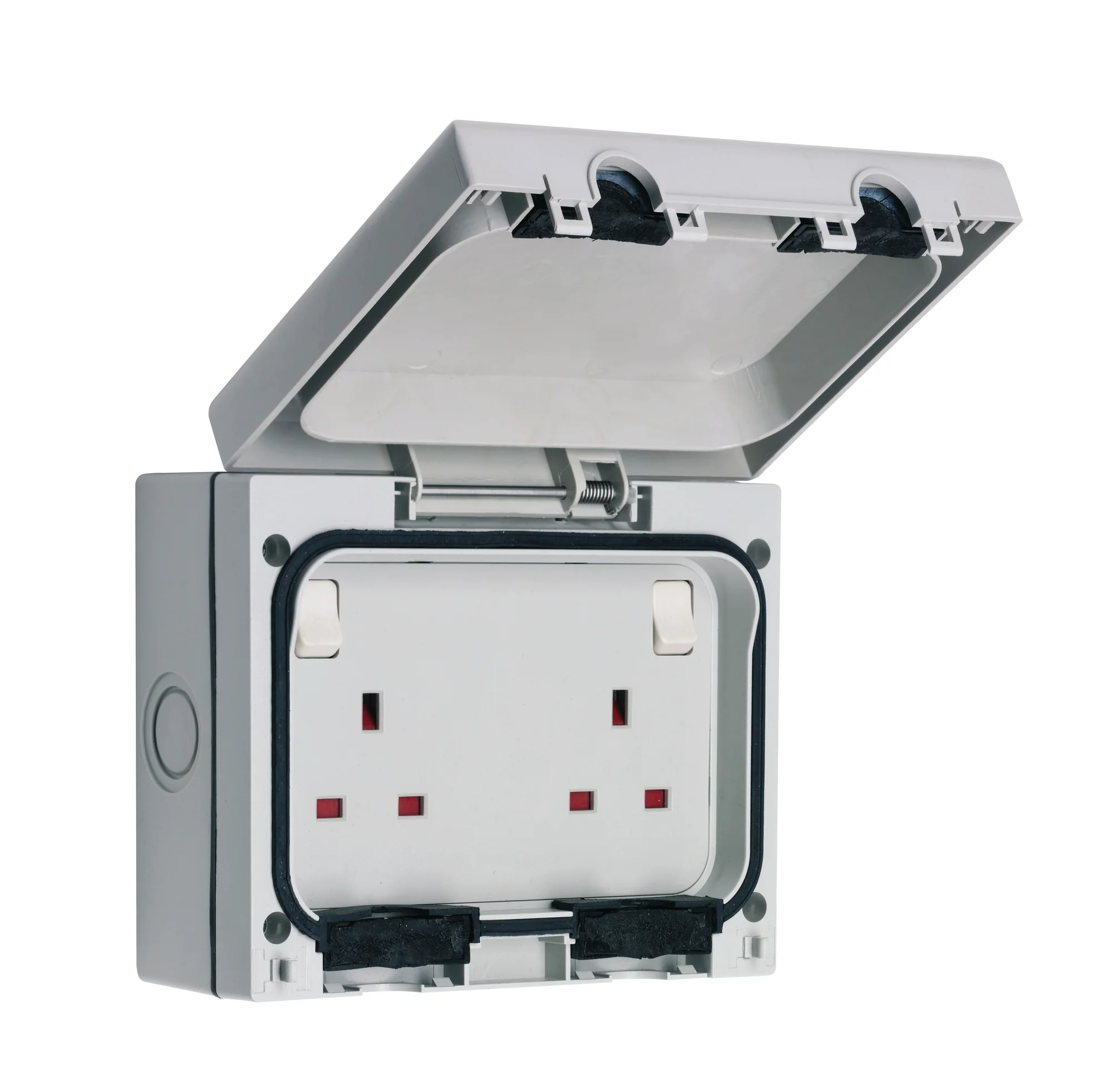 Smj Outdoor IP66 Twin Switched Socket
