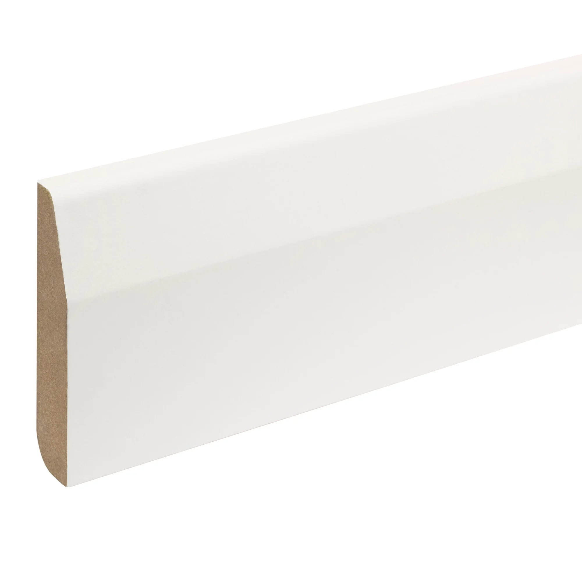 MDF Painted Truprofile Pencil/Chamfered Round Skirting 18 X 94mm x 4.4m