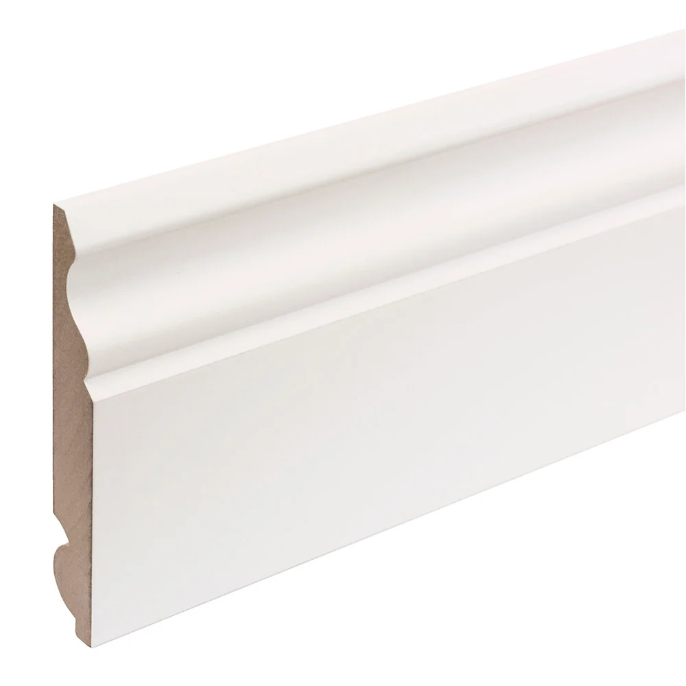 MDF Painted Truprofile Torus/Ogee Skirting 18mm x 119mm x 4.4m