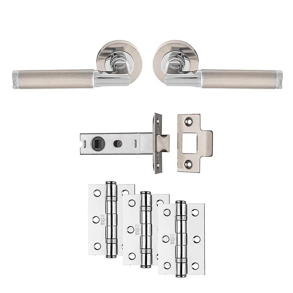 Carlisle Brass Belas Latch Pack - Ultimate Door Pack - Satin Nickel