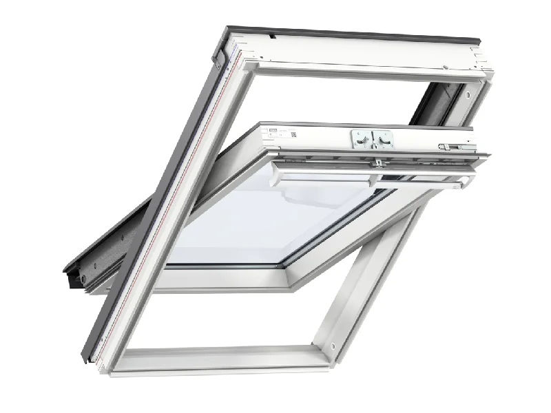 VELUX Centre Pivot Roof Window White Painted 780mm x 978mm GGL MK04 2068