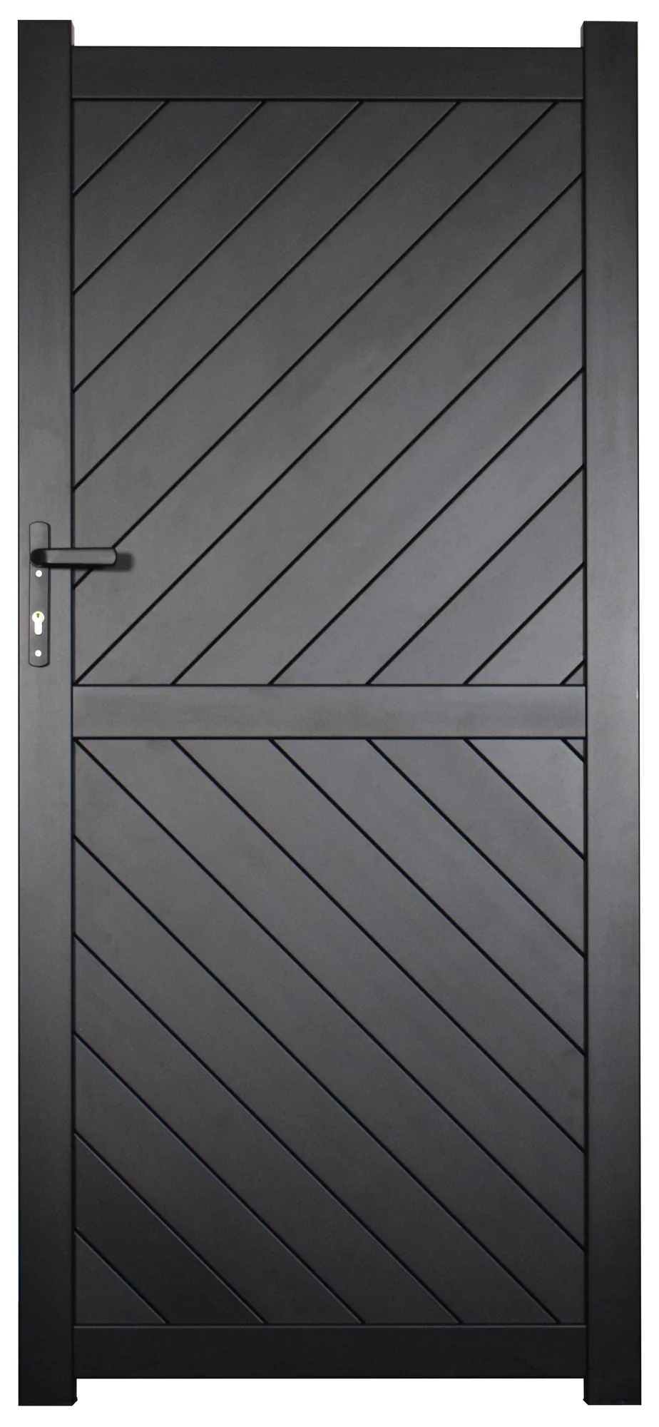 Readymade Gates Cambridge Pedestrian Gate 1.2m x 1.6m Black