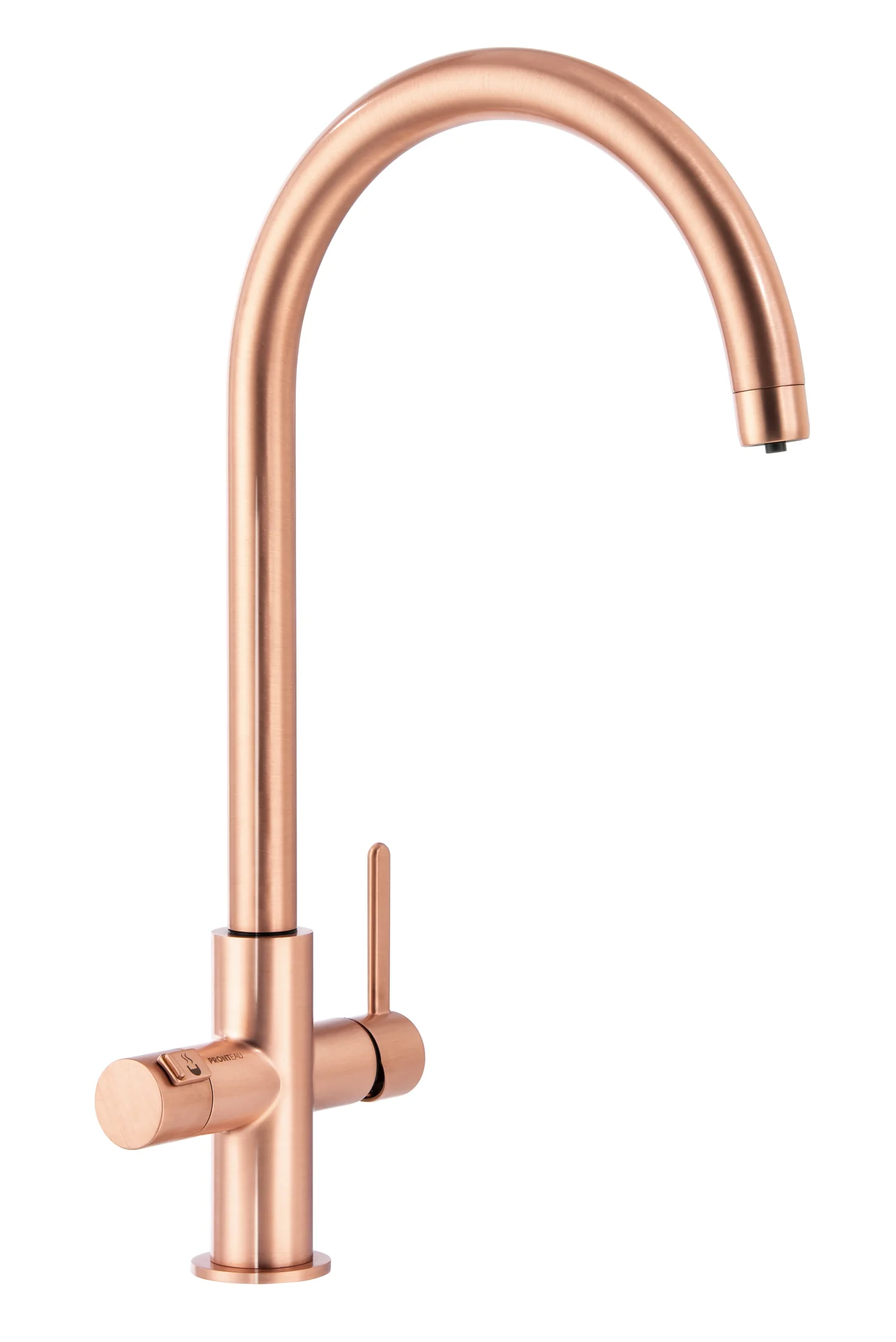 Abode Prothia Slimline 3 in 1 Hot Water Tap And Filter Urban Copper