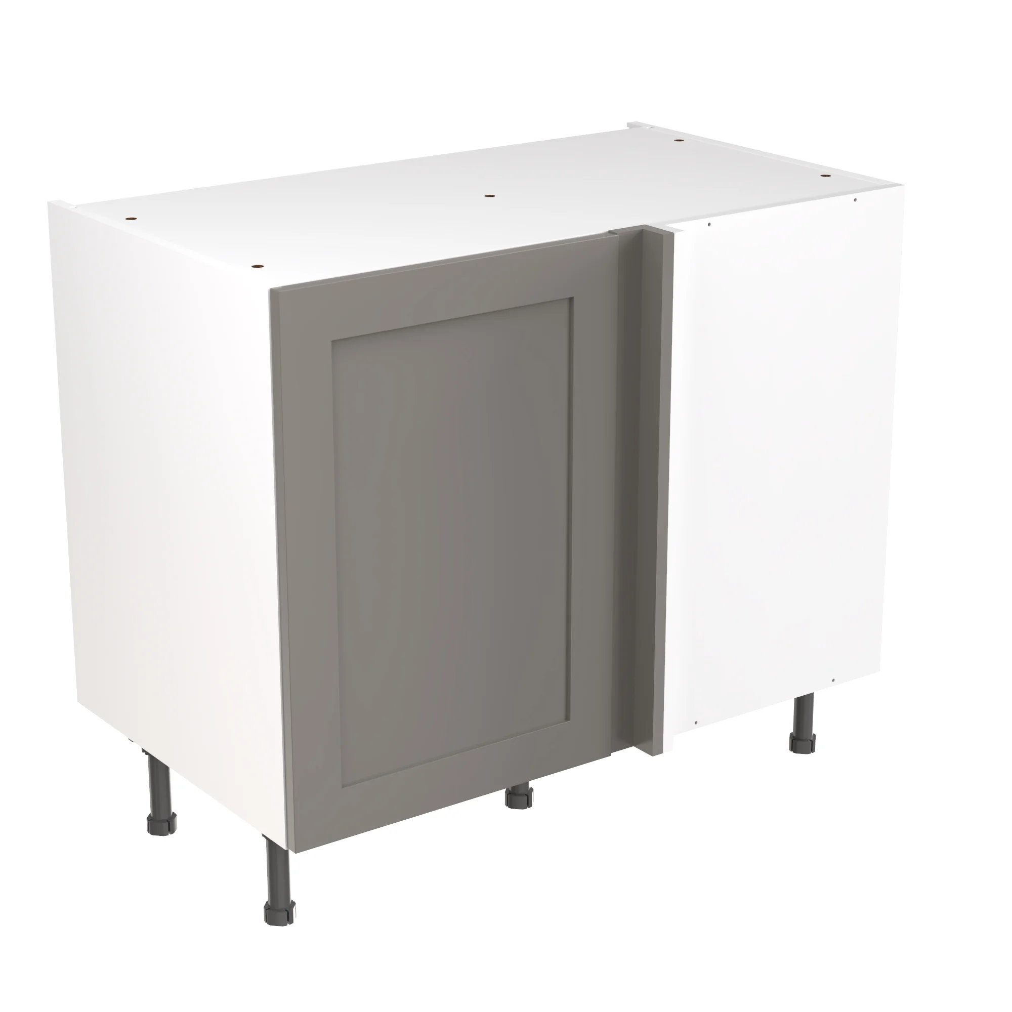 Flatpack Corner Base Unit Shaker Ultra Matt Dust Grey 1000mm - FKKH0809