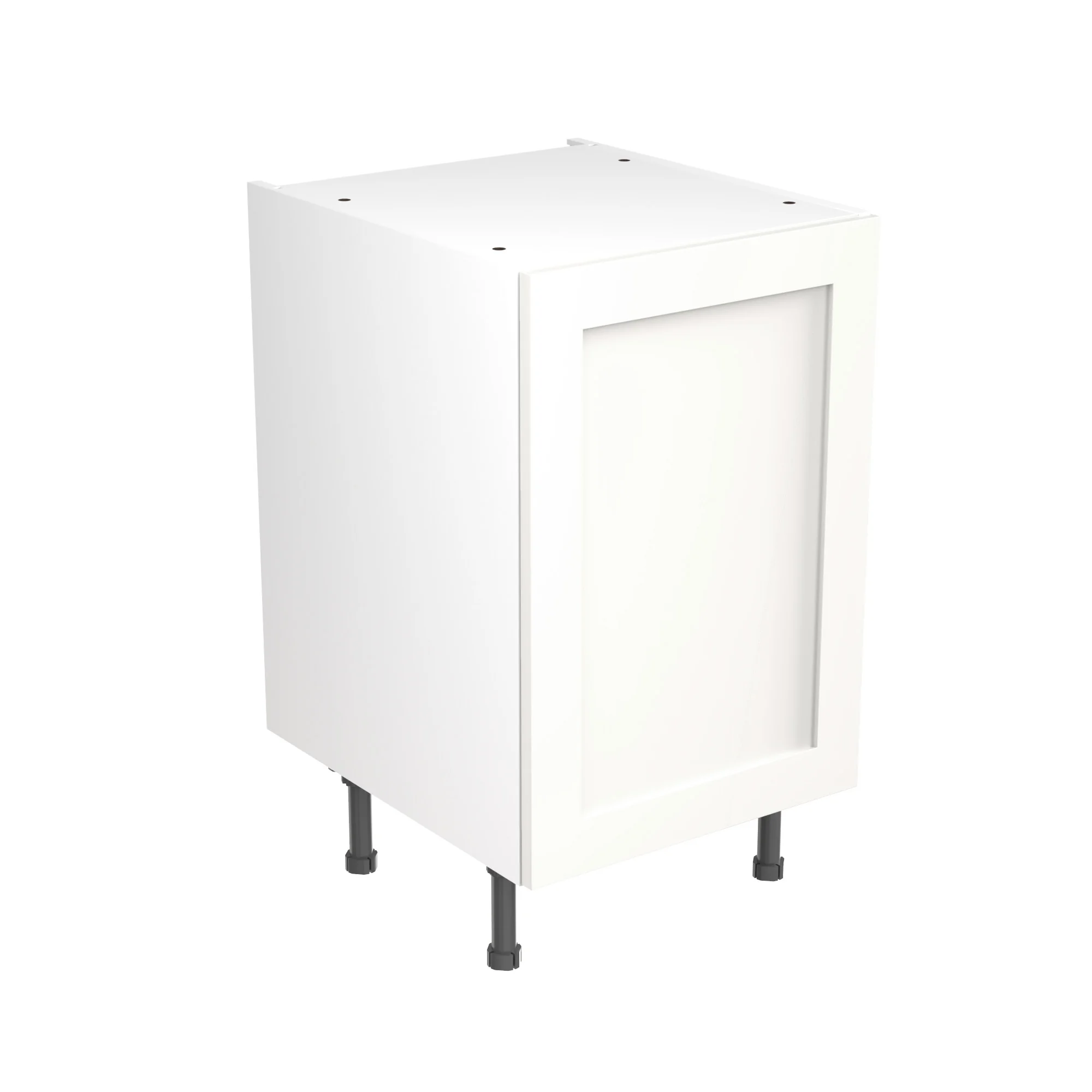 Flatpack Base Unit Shaker Ultra Matt White 500mm - FKKH0503