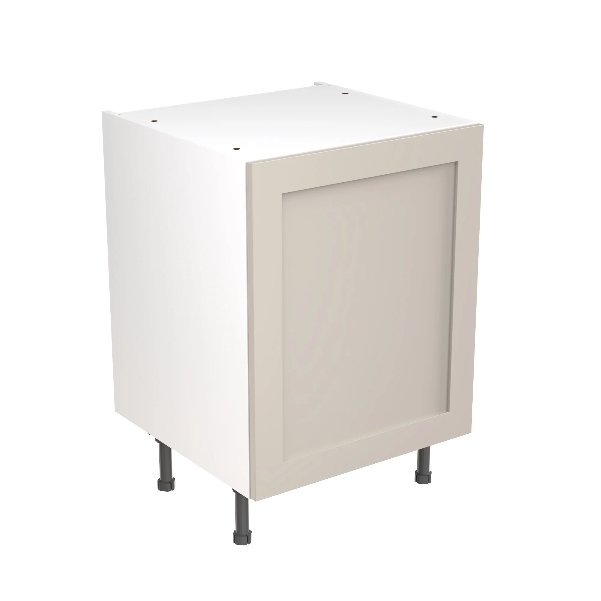 Flatpack Base Unit Shaker Ultra Matt Light Grey 600mm - FKKH0704