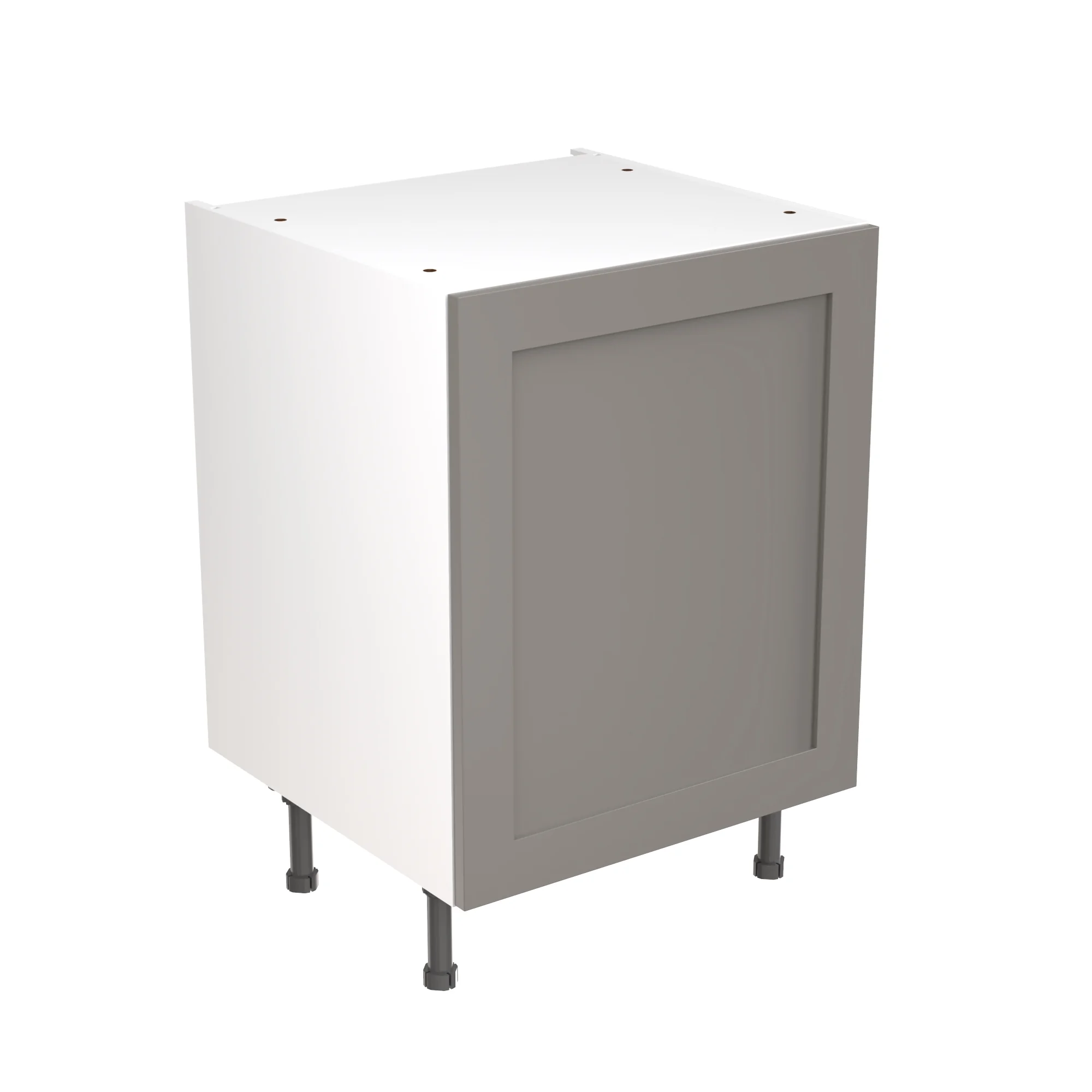 Flatpack Base Unit Shaker Ultra Matt Dust Grey 600mm - FKKH0804