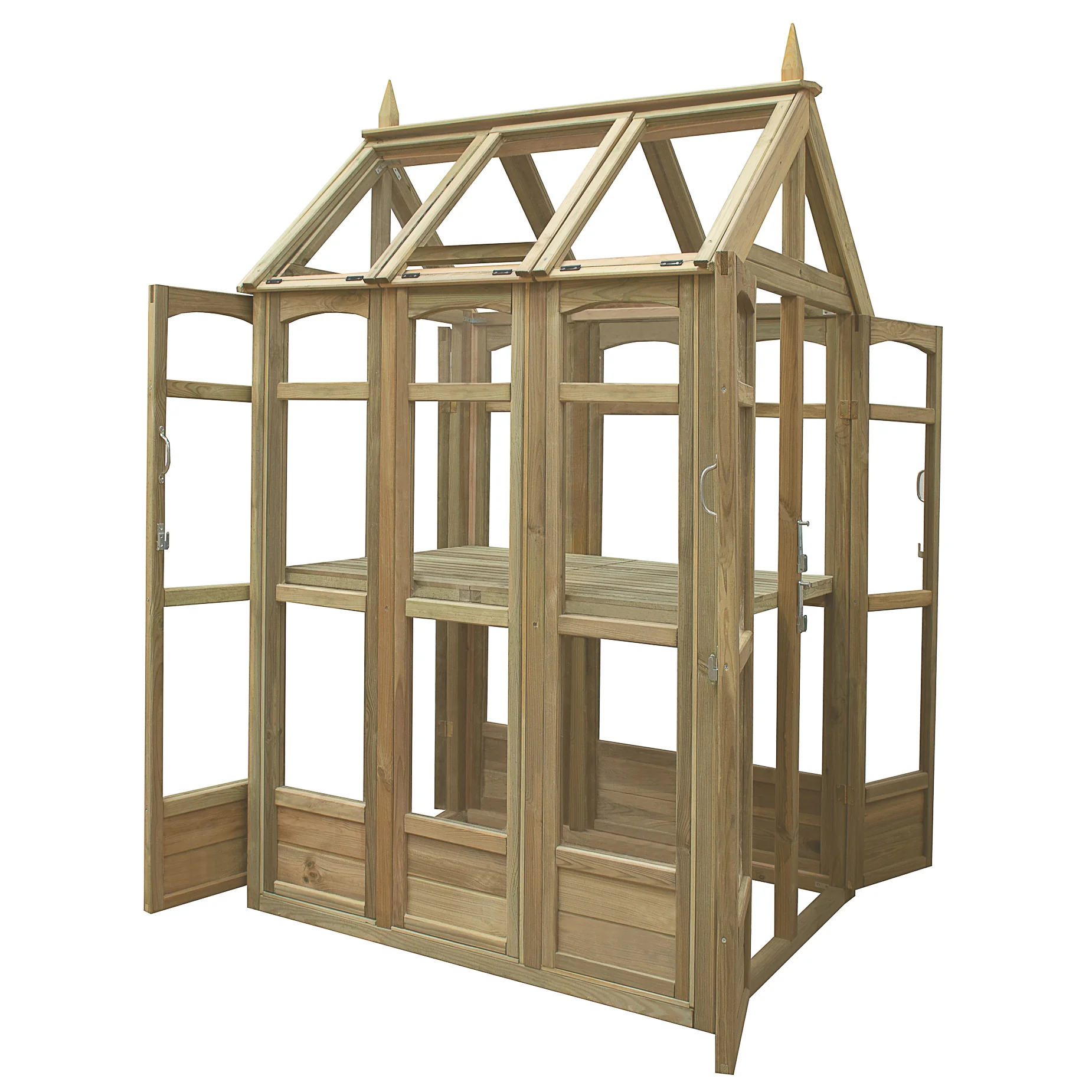 Forest Garden Walk Around Greenhouse 2280 x 960 x 1260mm Home Delivered