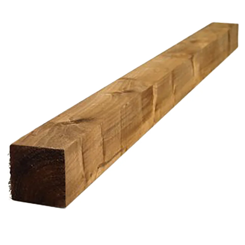 Bsw Sawn Brown Treated Unseasoned UC3 75 x 75mm x 3.0m