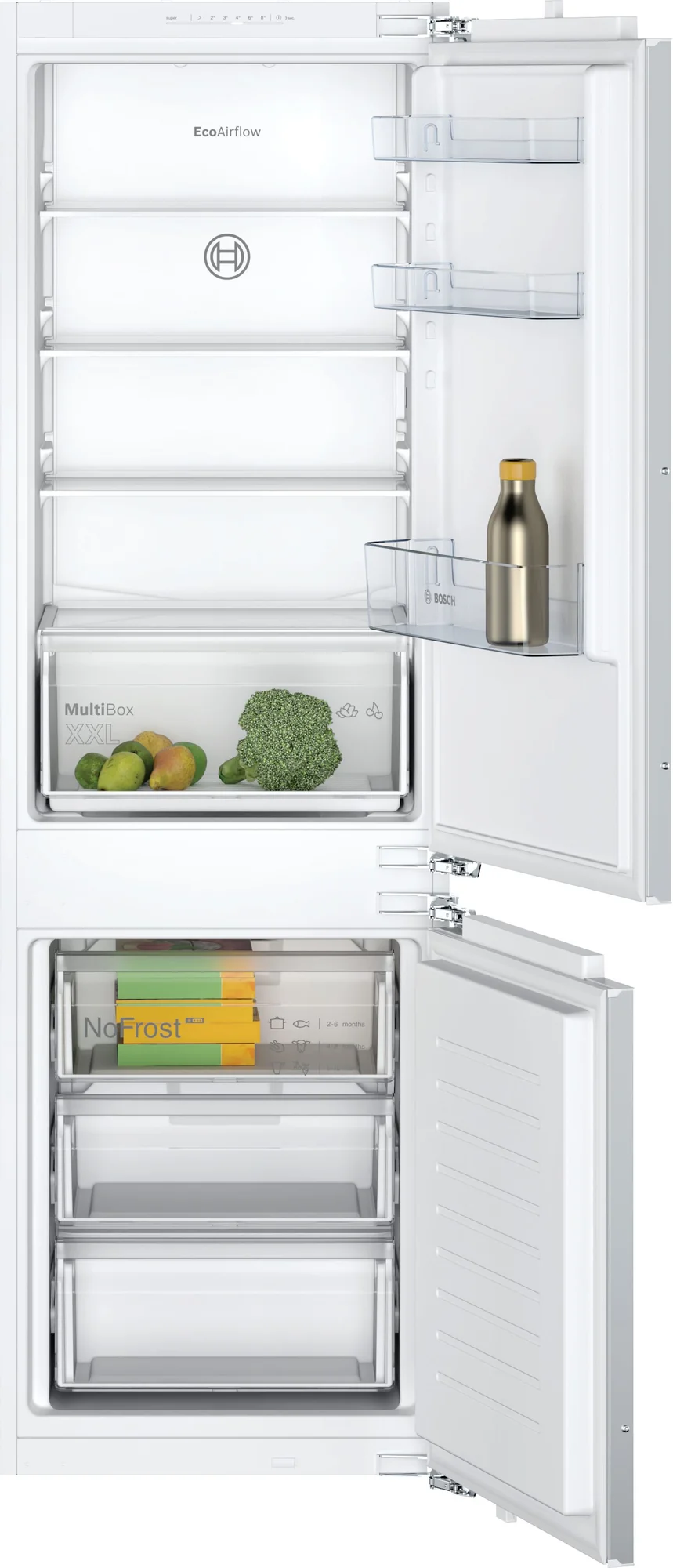 Bosch Serie 2 Built in 70/30 Frost Free Fridge Freezer White 177cm - KIN86NFF0G