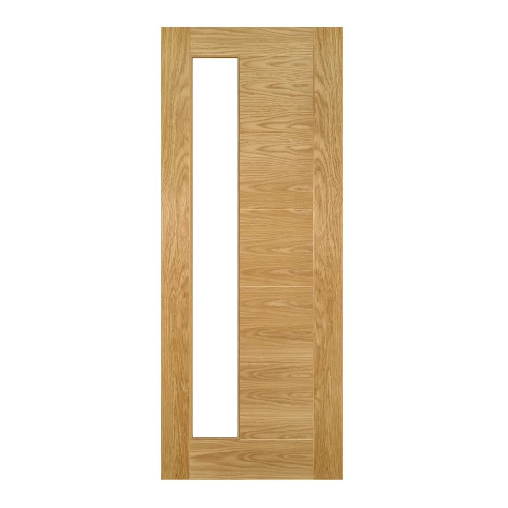Deanta Seville Prefinished Oak Side Lite Glazed 1981mm x 686mm x 35mm
