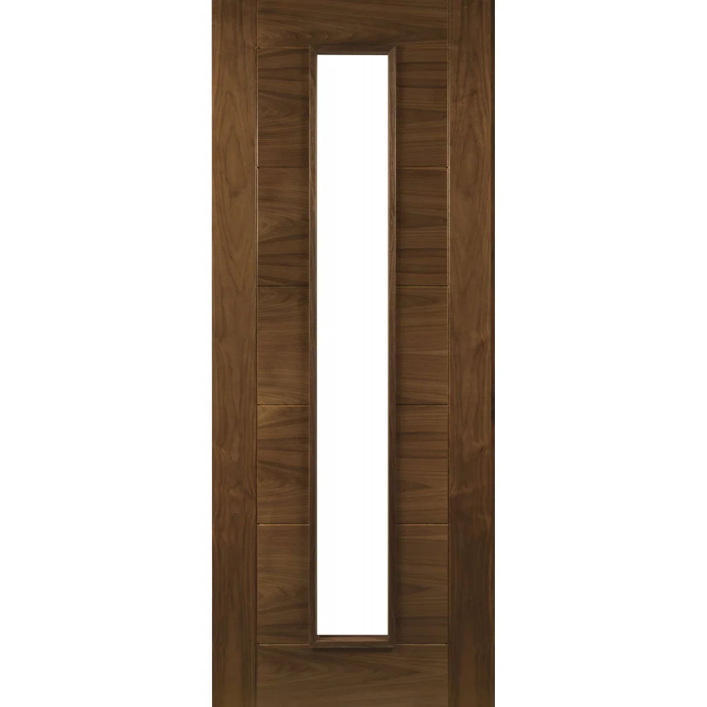 Deanta Seville Prefinished Walnut Glazed 1 Lite 1981mm x 686mm x 35mm