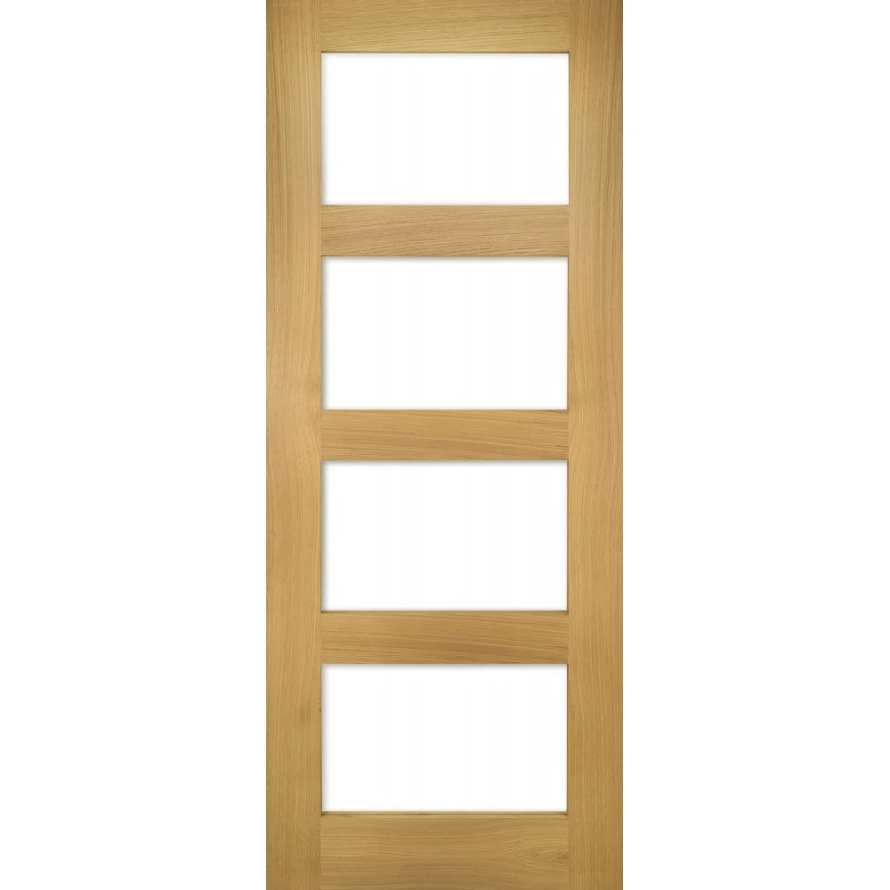 Deanta Coventry Prefinished Oak Glazed 1981mm x 610mm x 35mm