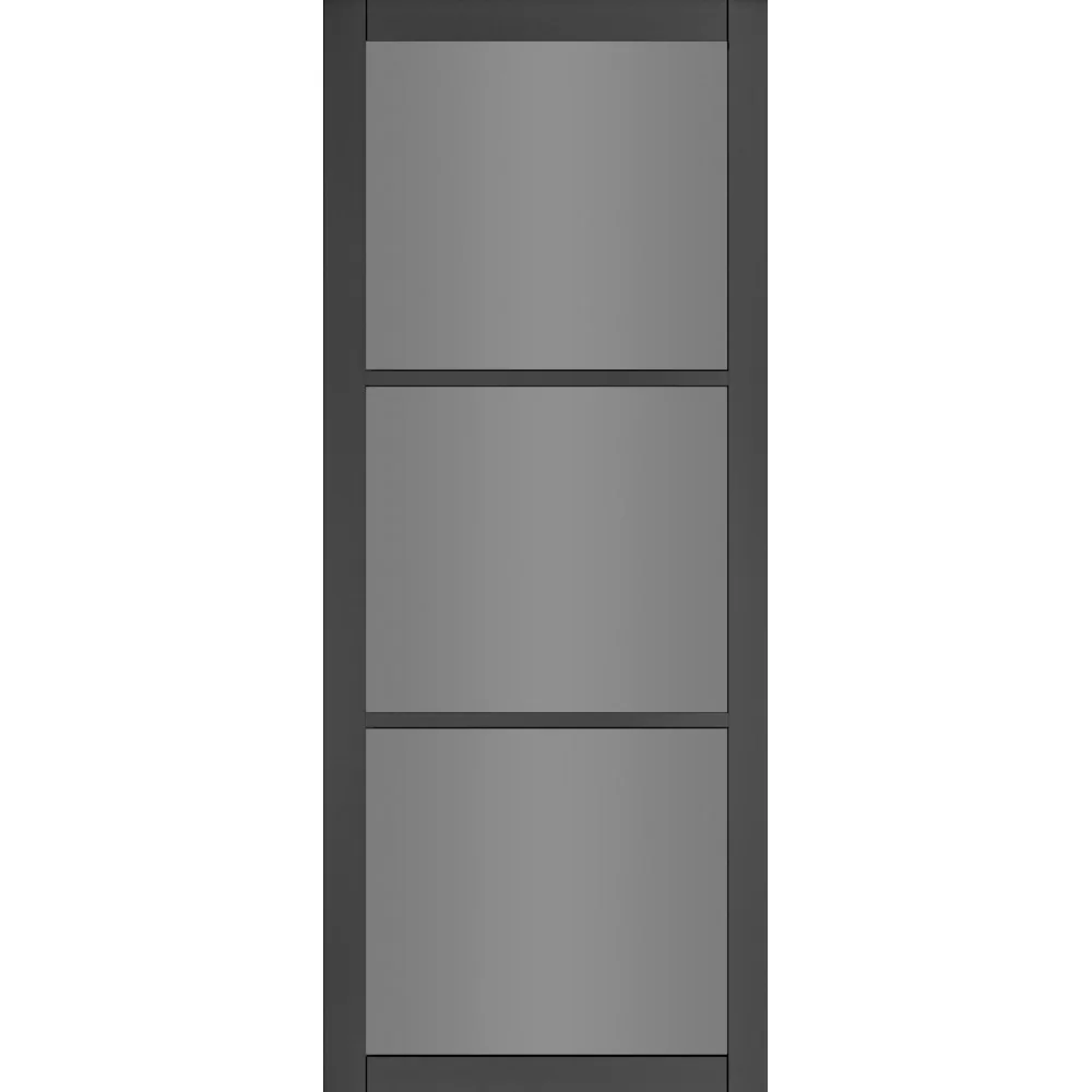 Deanta Camden Black Prefinished Tinted Glaze 1981mm x 762mm x 35mm