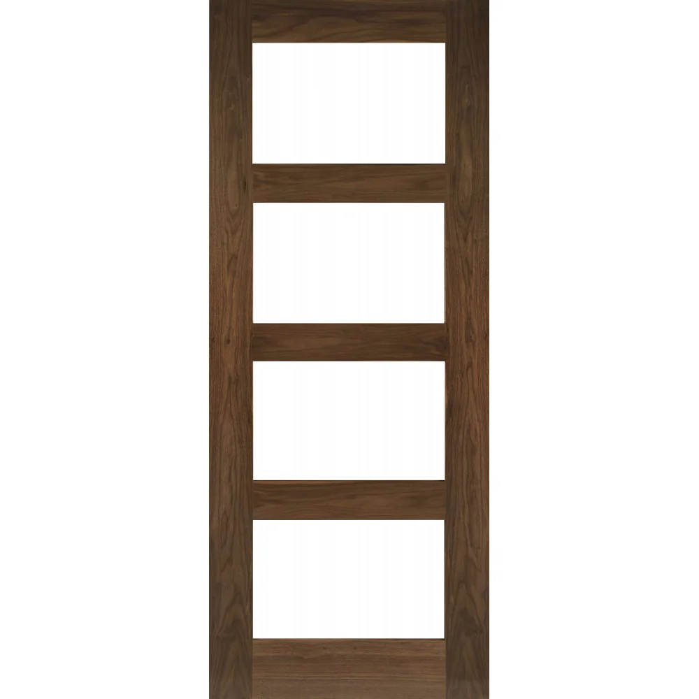 Deanta Coventry Prefinished Walnut Glazed 1981mm x 686mm x 35mm