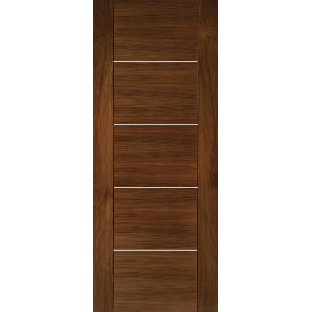 Deanta Valencia Prefinished Walnut Fire Door 30m 1981mm x 838mm x 45mm