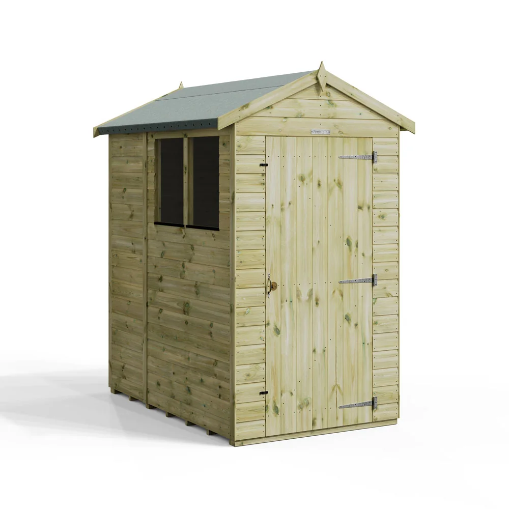 6x4 Premium Powersheds Apex