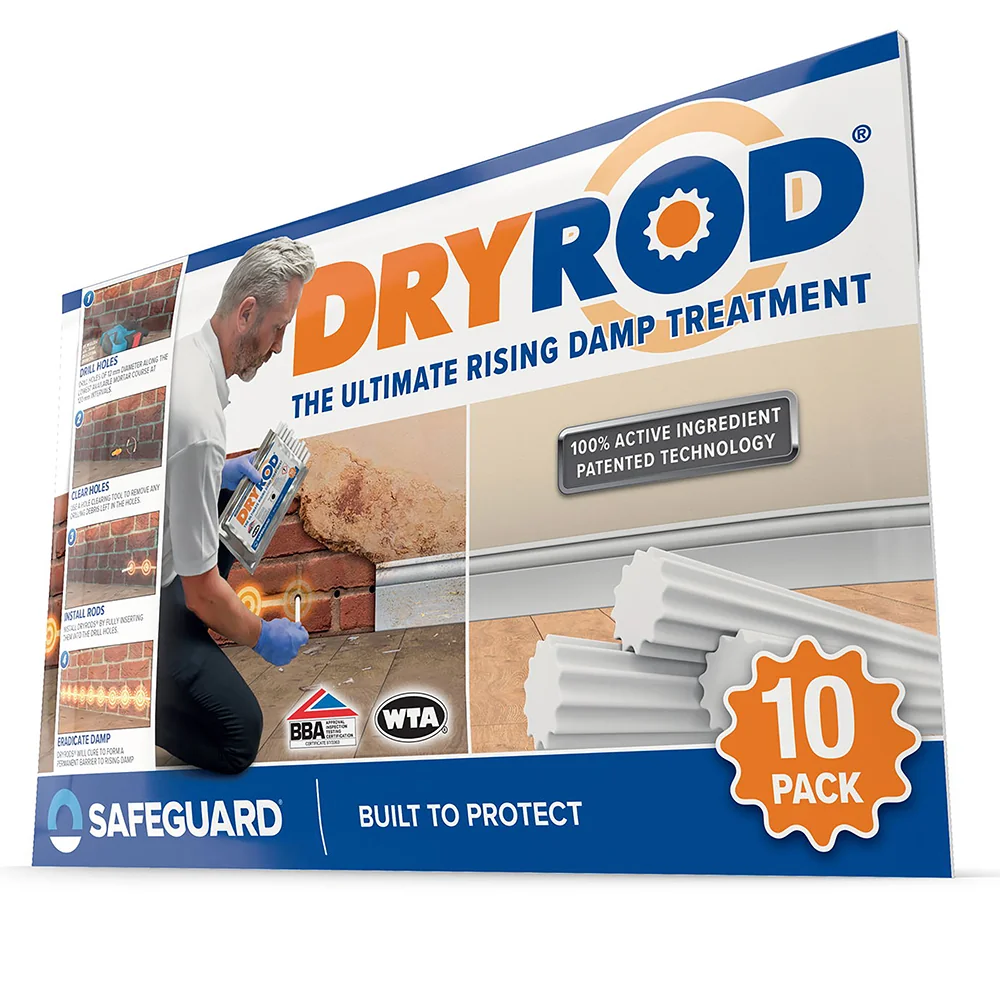 Safeguard Dryrod Damp Proofing Rods Pack of 10