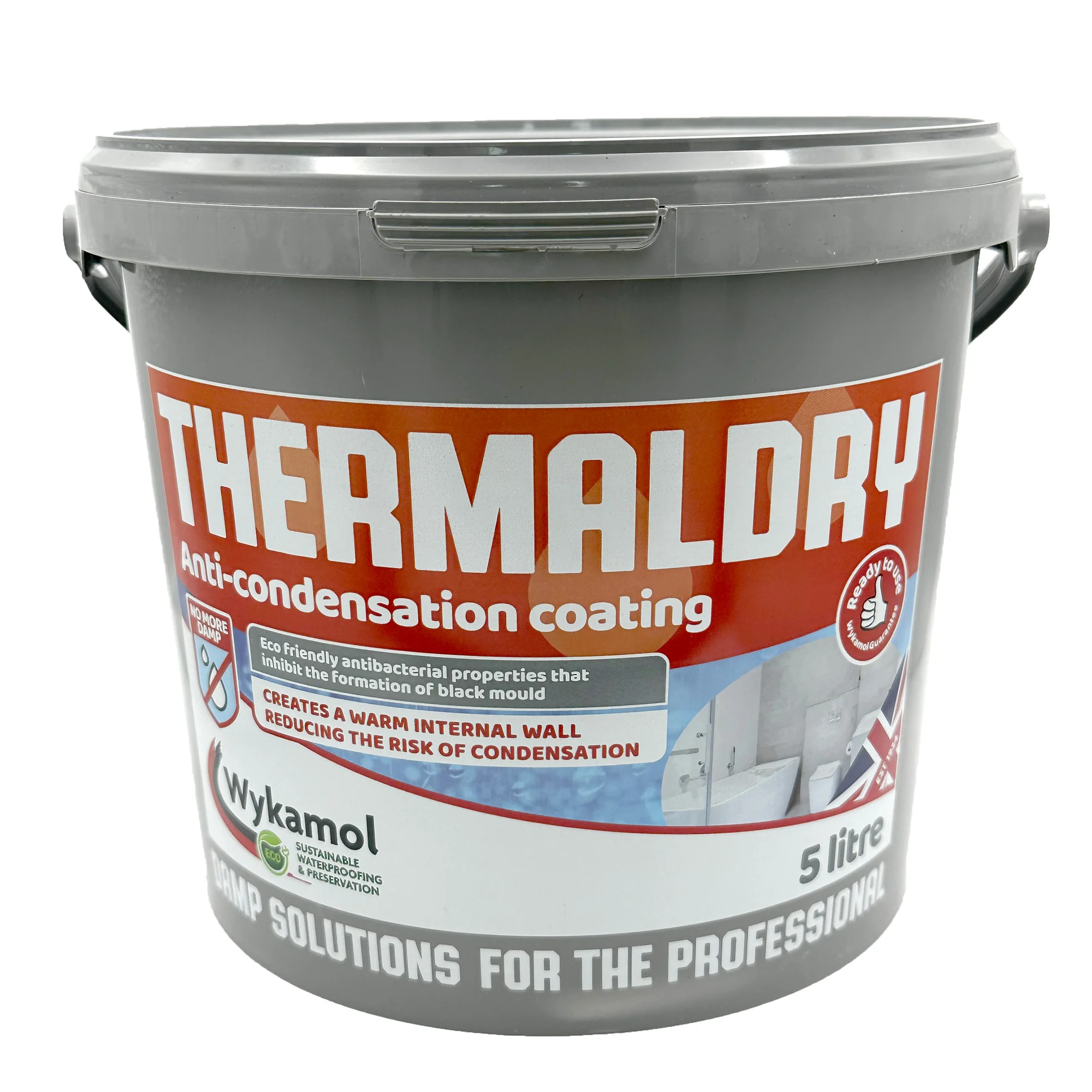 Wykamol No More Damp Thermal Dry Anti Condensation Coat White 5 Litre
