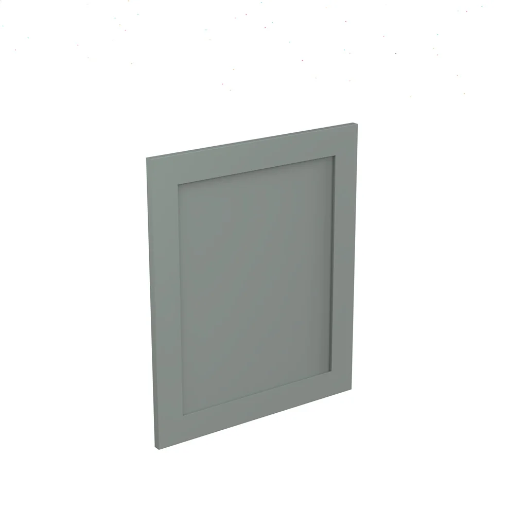 Flatpack 446 Slimline Appliance Door Shaker Ultra Matt Sage Green
