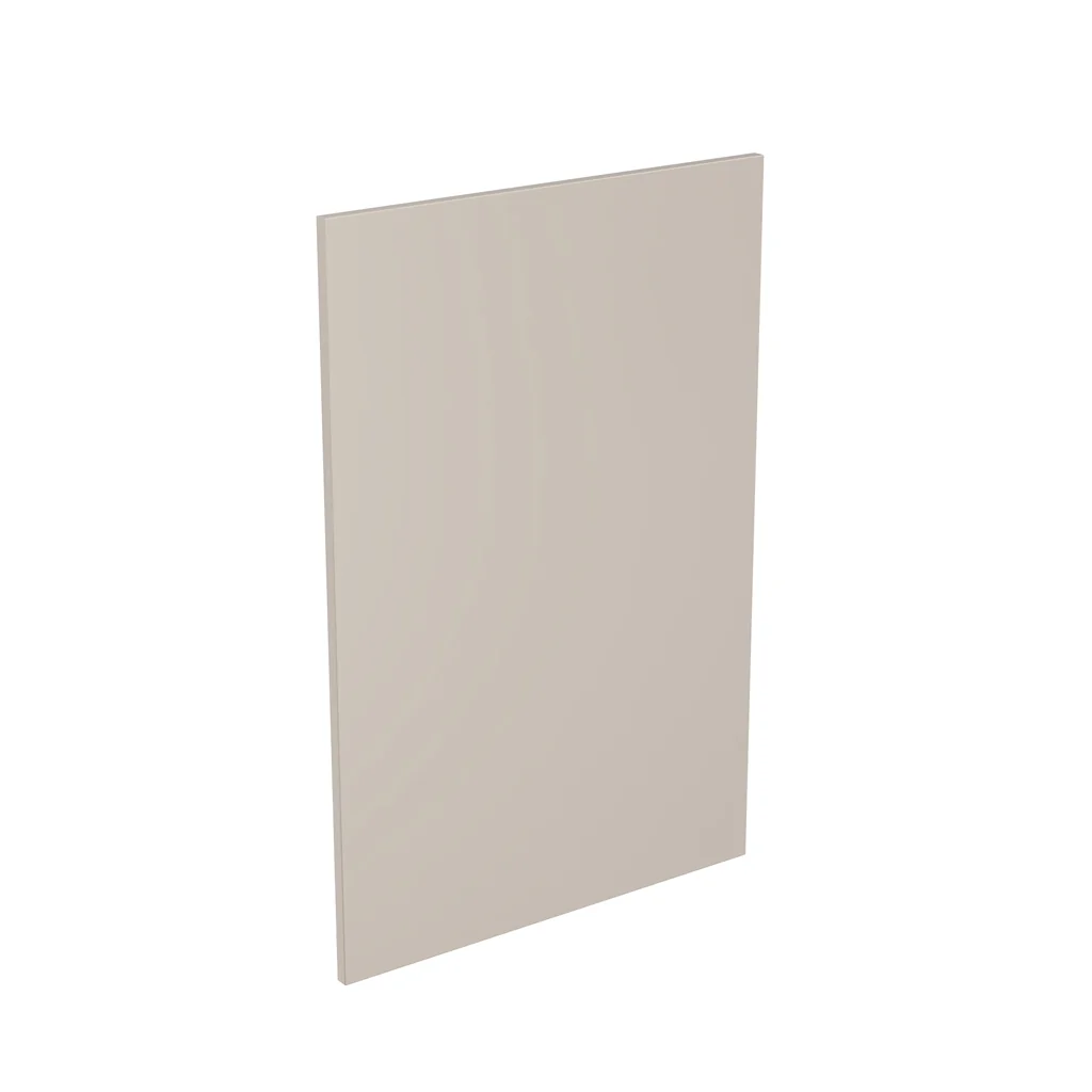Flatpack Base End Panel Slab Super Gloss Light Grey