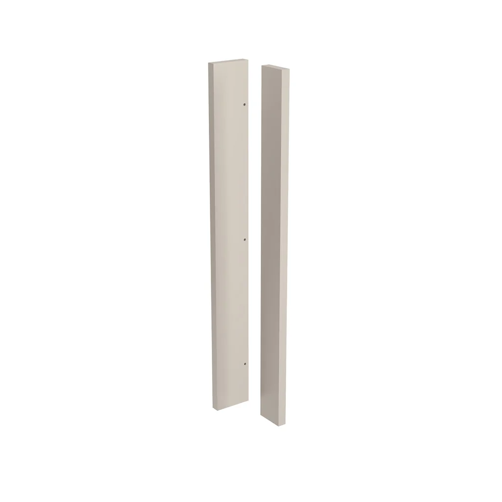 Flatpack Corner Post Slab Super Gloss Light Grey