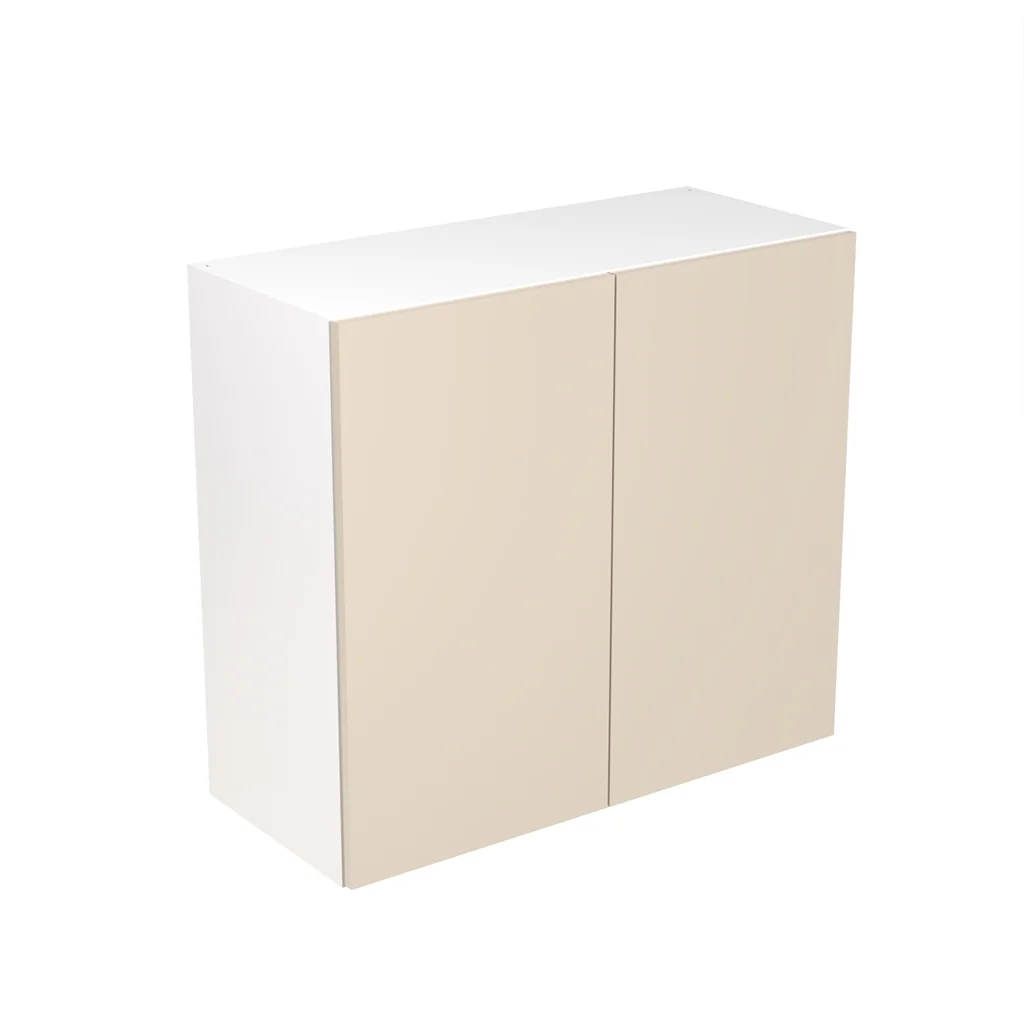 Flatpack 800 Wall Kitchen Cabinet Slab Supermatt Cashmere