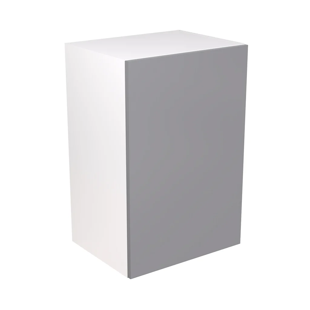 Flatpack 900 Boiler Housing Wall Kitchen Cabinet Slab Super Gloss Light Grey