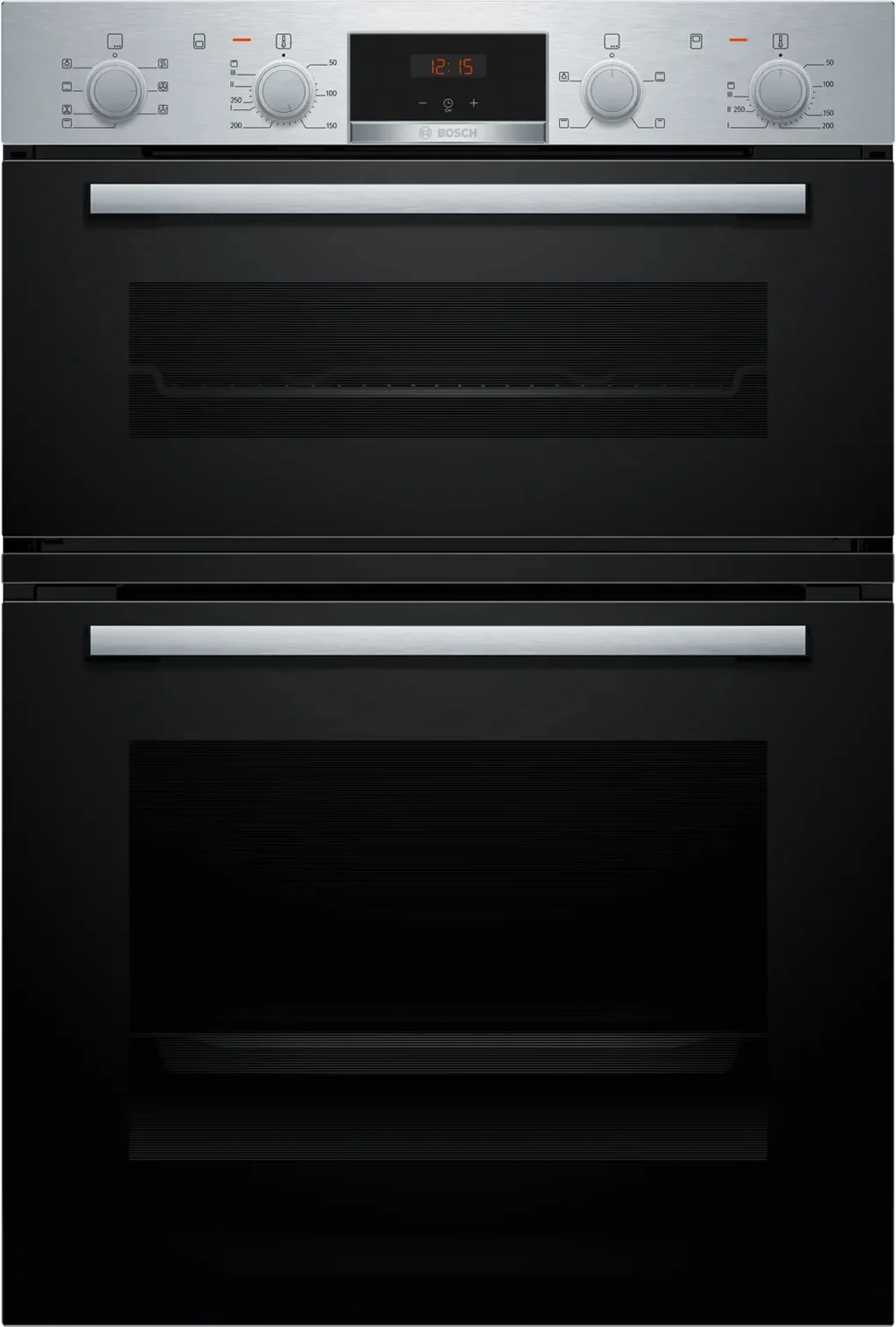Bosch Serie 4 Built in Double Oven Brushed Steel - MBA533BS3B