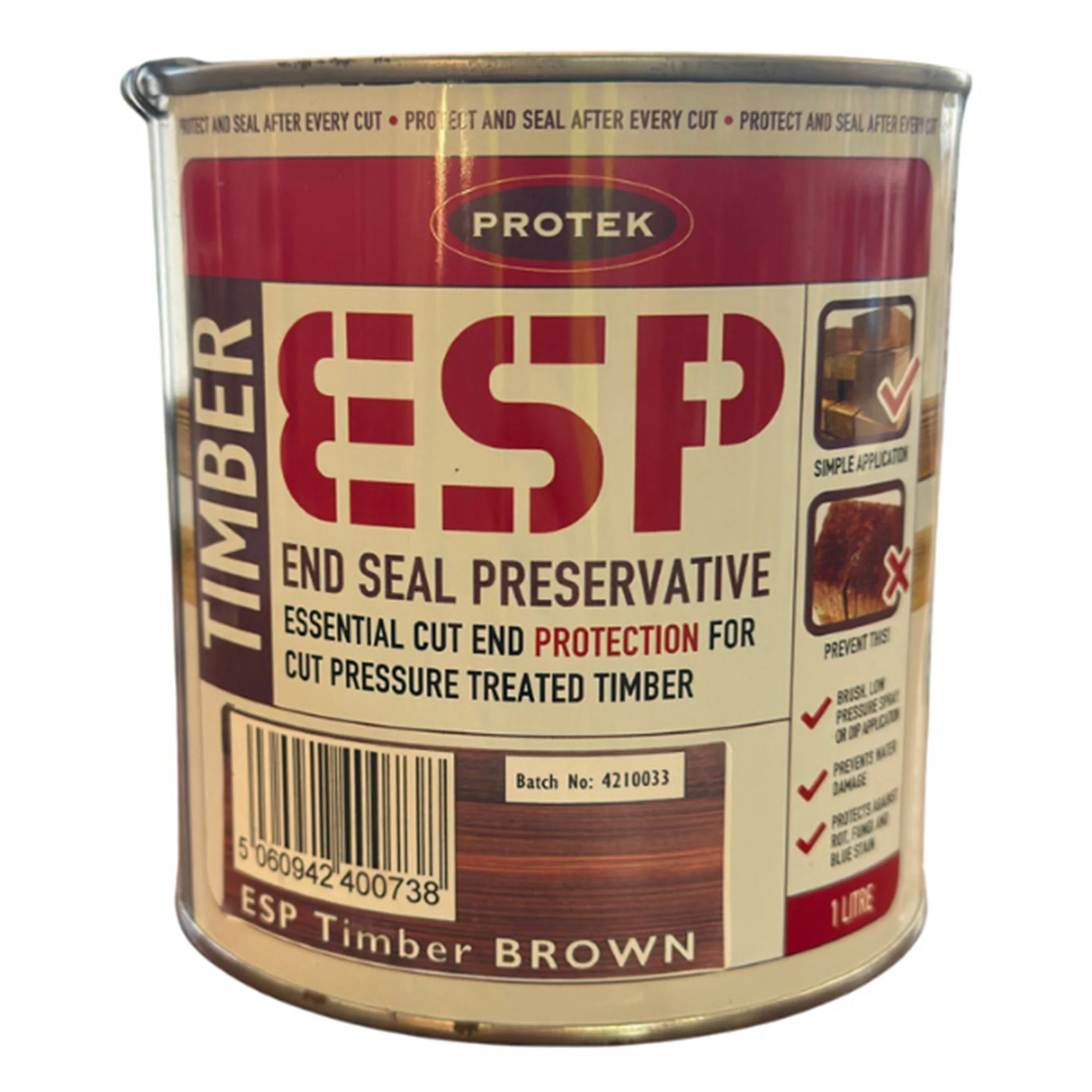ESP Timber Brown End Seal Preservative 1L