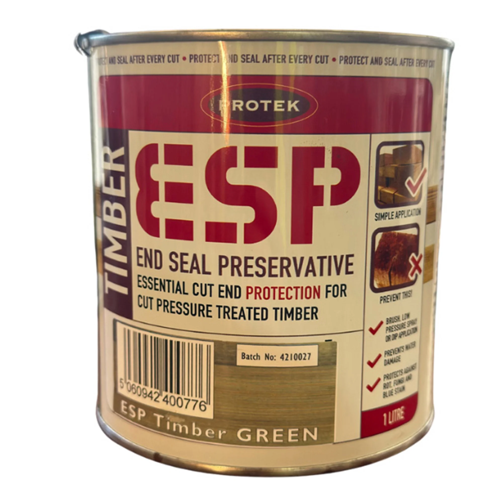 ESP Timber Green End Seal Preservative 1L