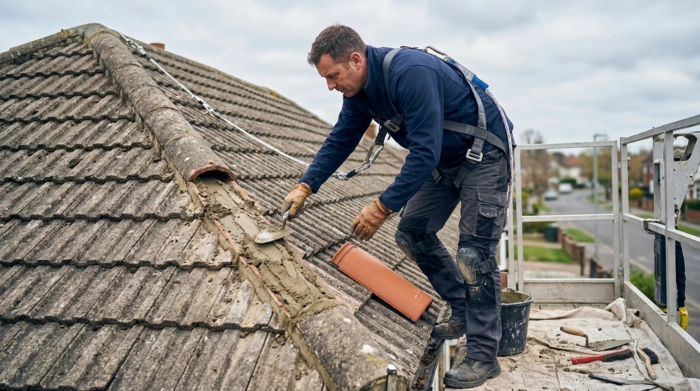 Ridged Tiles Repair