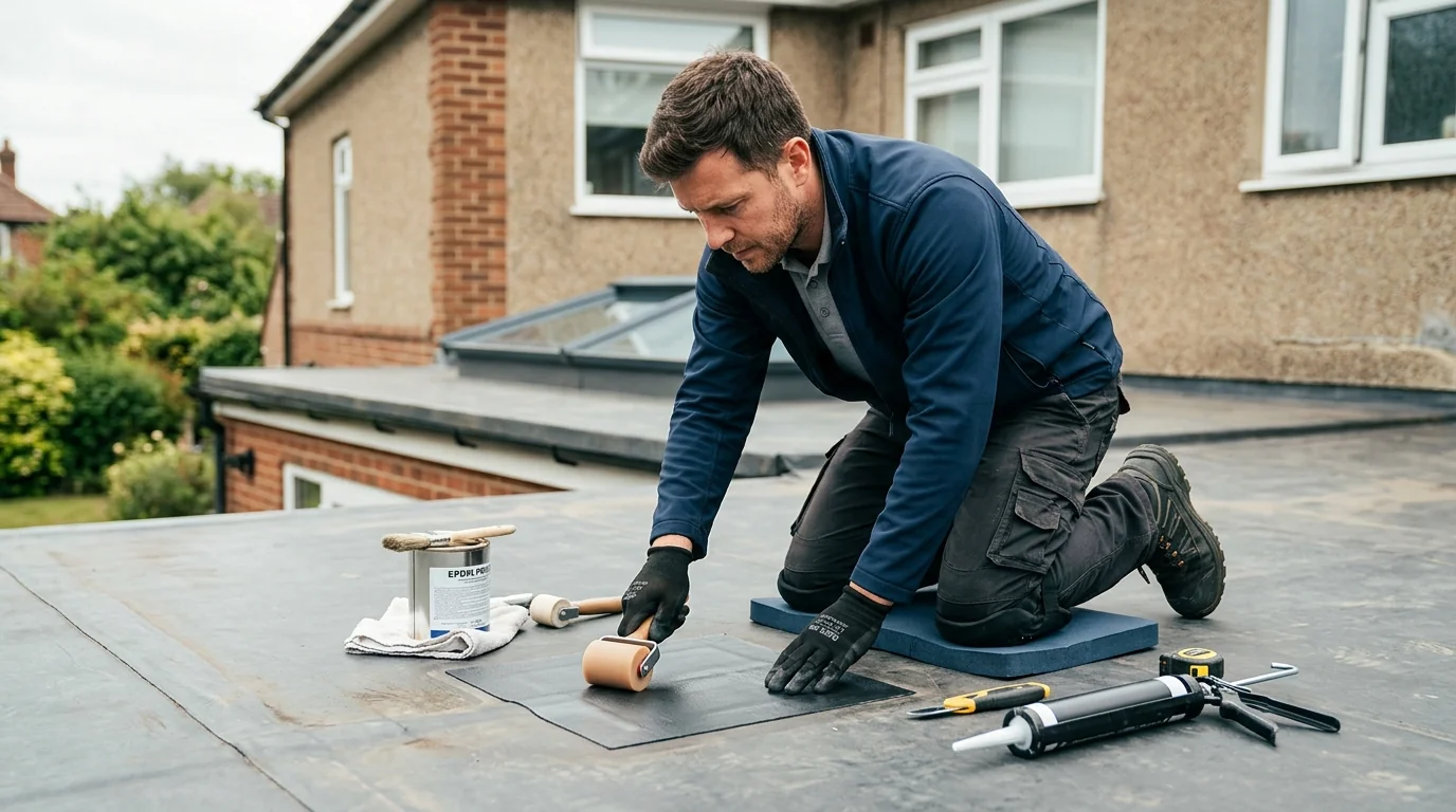 Rubber Roofing Repair