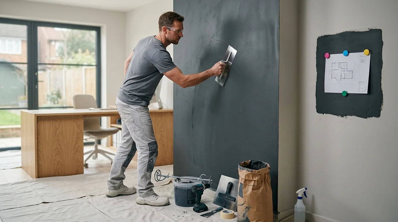 Magnetic Plastering
