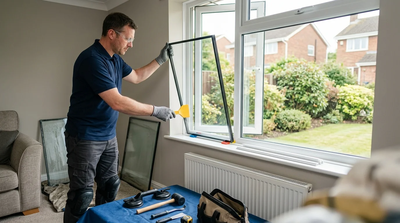 Misted Double Glazing