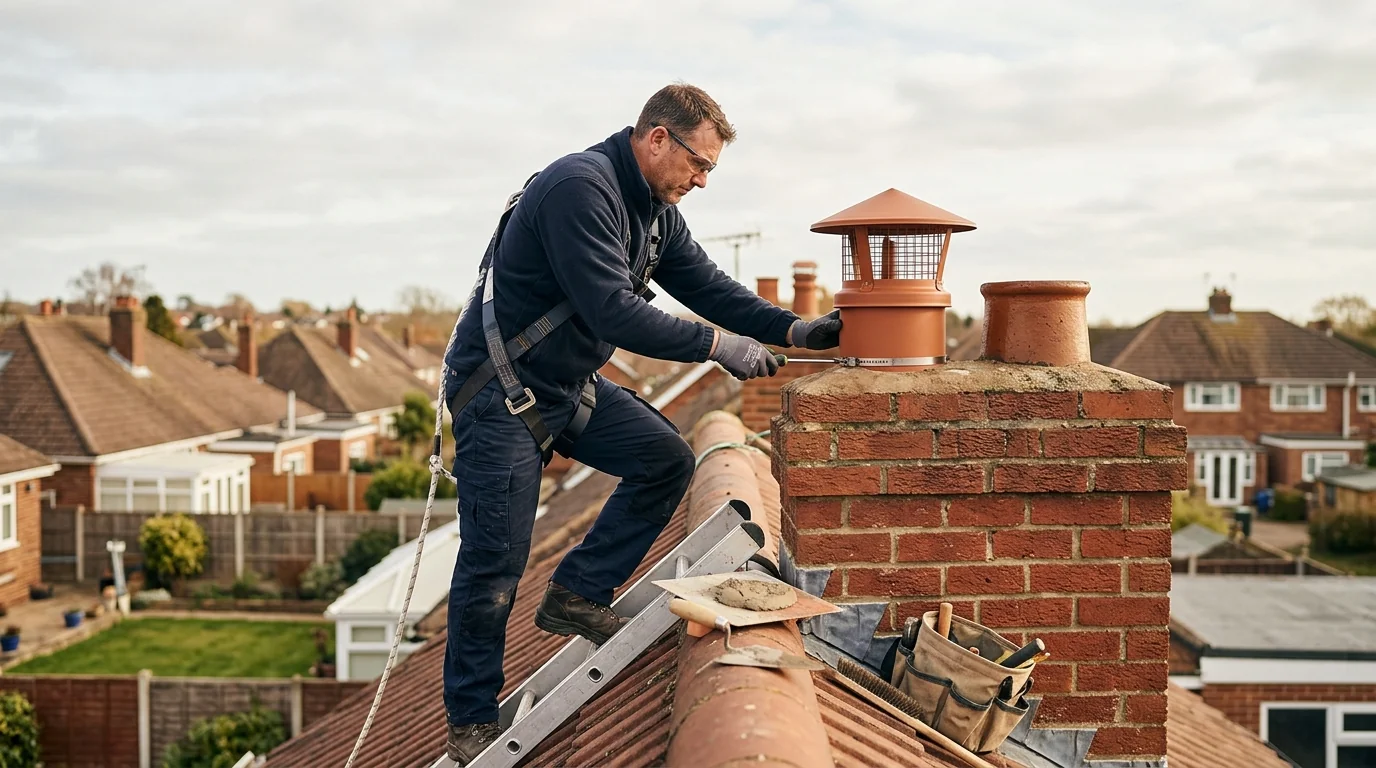 Chimney Cap Installation