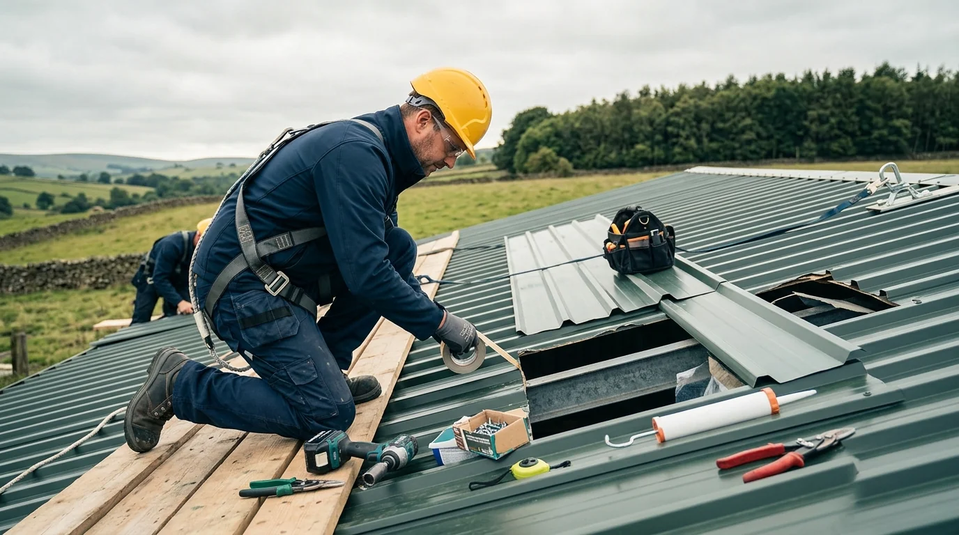 Pole Barn Roof Repair
