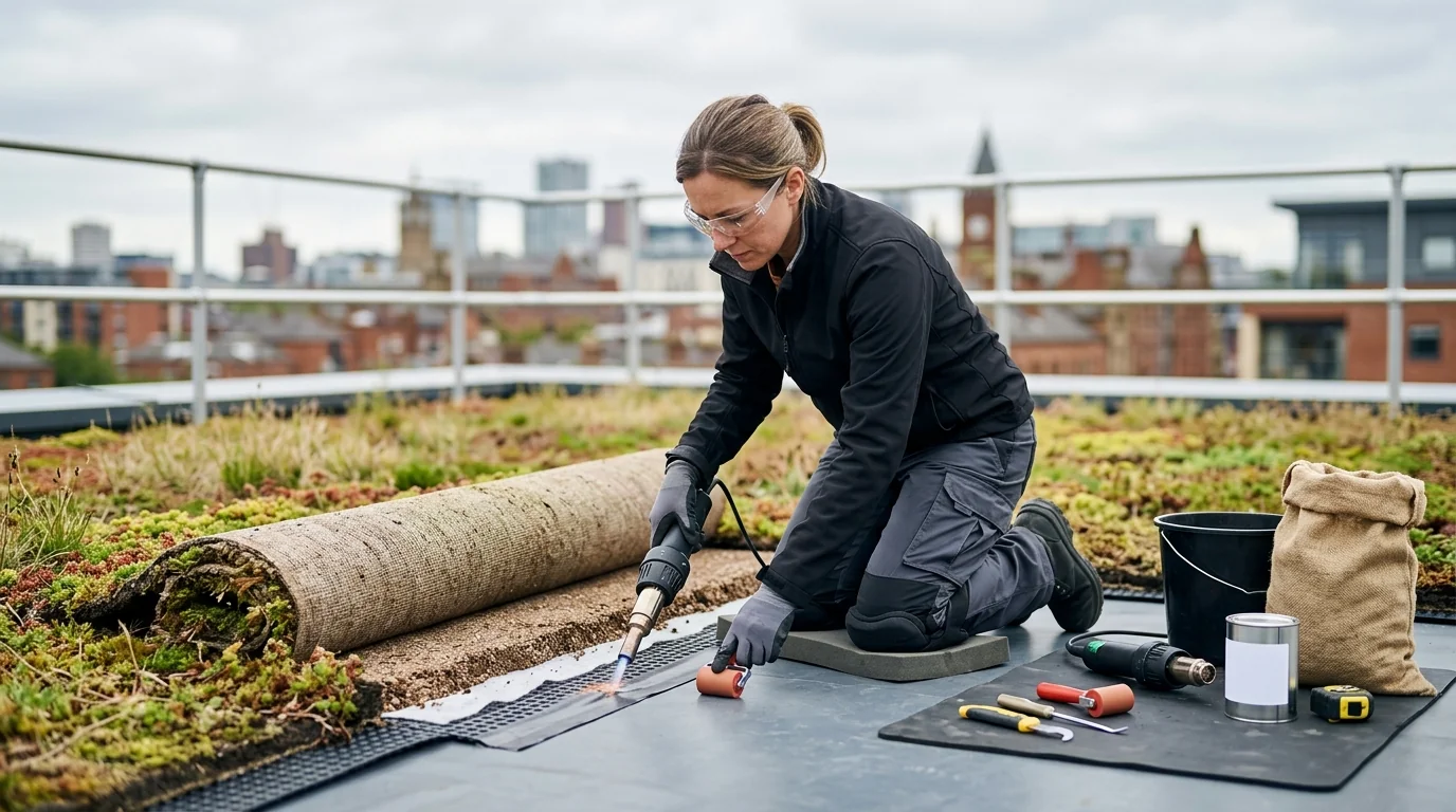 Green Roofing Repair