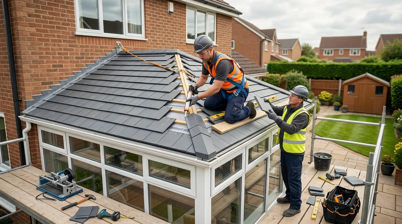 Tiled Conservatory Roof Repair